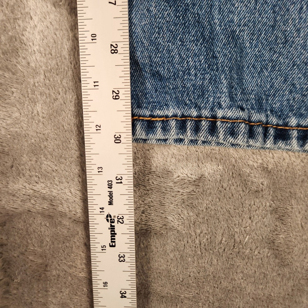 Levi's 550 Relaxed Fit‎ Jeans Mens 32x30 Light Wash Blue Excellent Tapered Leg - Picture 4 of 11